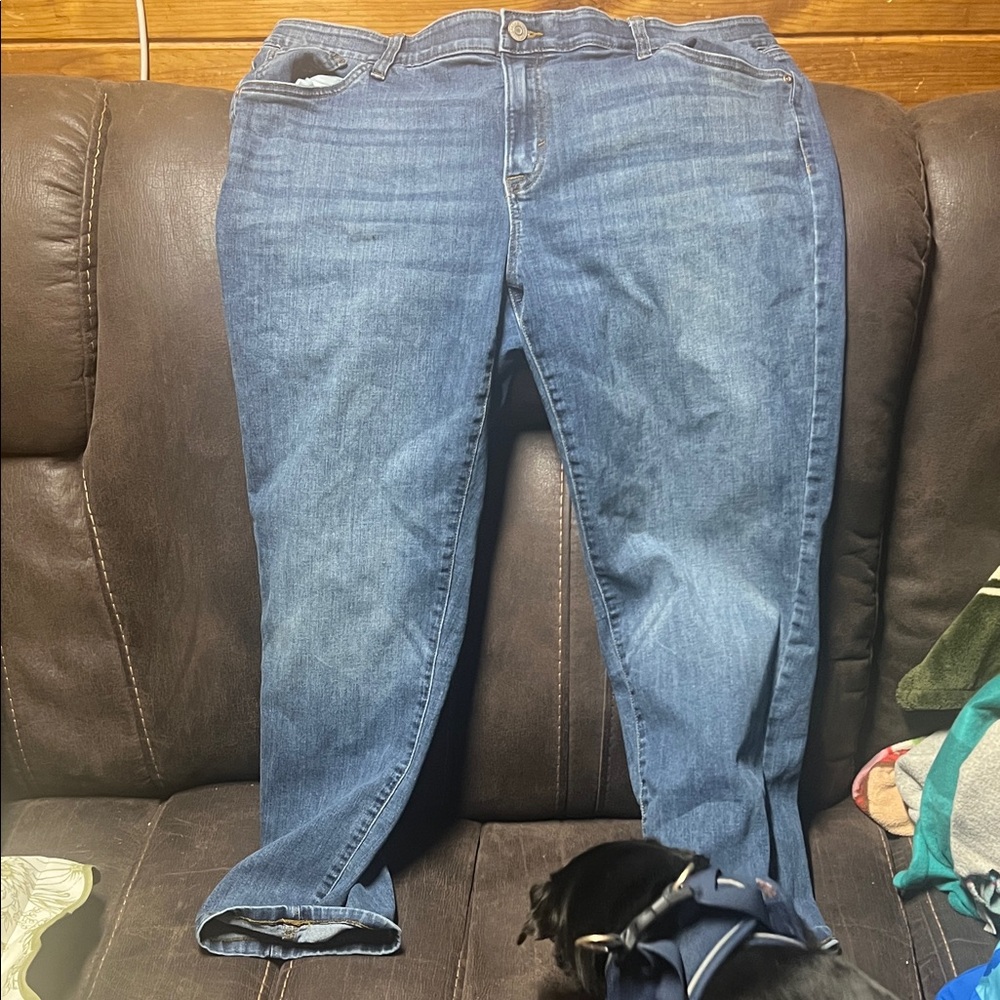 Sonoma Classic Blue Straight Leg Jeans